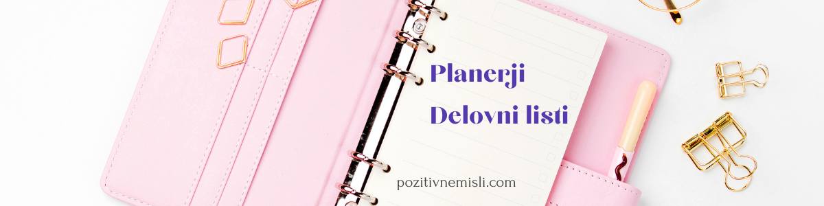 Planerji, Dnevniki - Pozitivne Misli