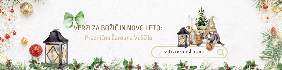 Verzi za Božič in Novo Leto: Praznična Čarobna Voščila
